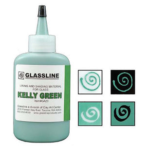 Glassline Paint- Kelly Green