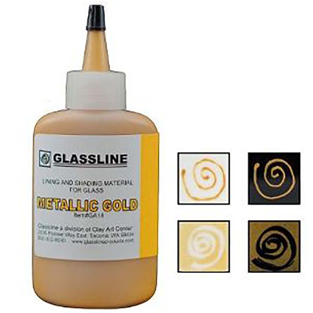 Glassline Paint- Metallic Gold